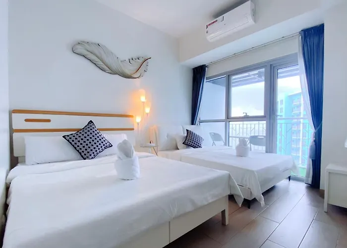 شقة فندقية Spacious And Comfortable 3br, 2br, 1br Family With Ocean-view Near Airport, Of Dreams, Solaire, Parqal, Ayala Malls, And Moa, Free Parking 4*