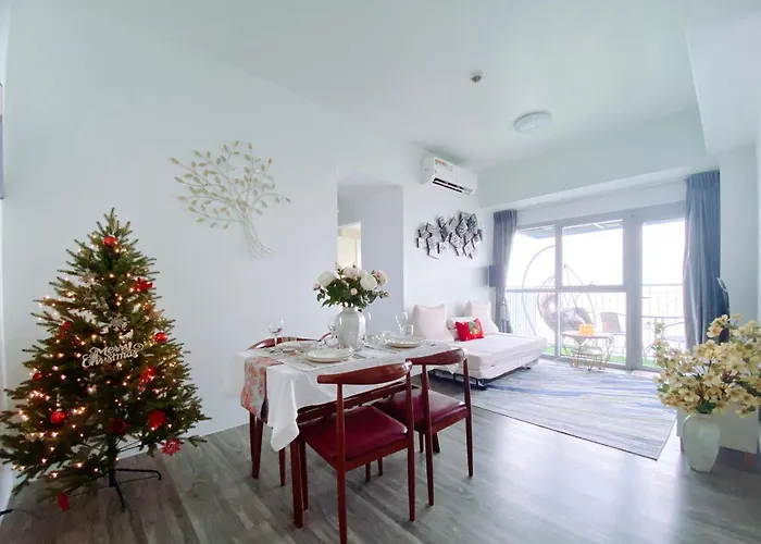 Spacious And Comfortable 3br, 2br, 1br Family With Ocean-view Near Airport, Of Dreams, Solaire, Parqal, Ayala Malls, And Moa, Free Parking 4*