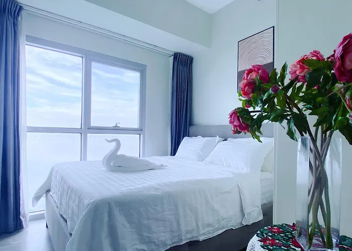 شقة فندقية Spacious And Comfortable 3br, 2br, 1br Family With Ocean-view Near Airport, Of Dreams, Solaire, Parqal, Ayala Malls, And Moa, Free Parking مانيلا