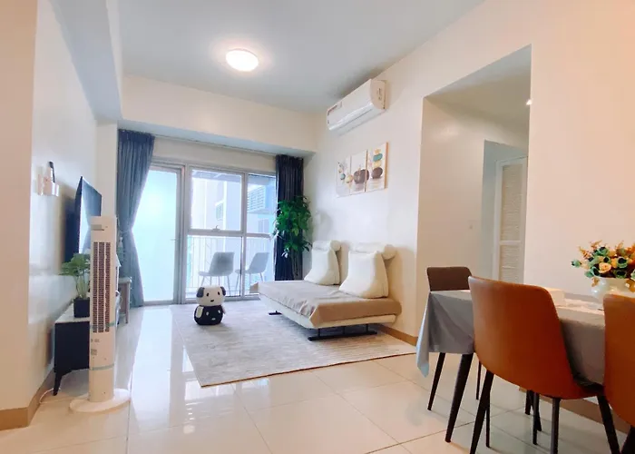 Spacious And Comfortable 3br, 2br, 1br Family With Ocean-view Near Airport, Of Dreams, Solaire, Parqal, Ayala Malls, And Moa, Free Parking شقة فندقية 4*