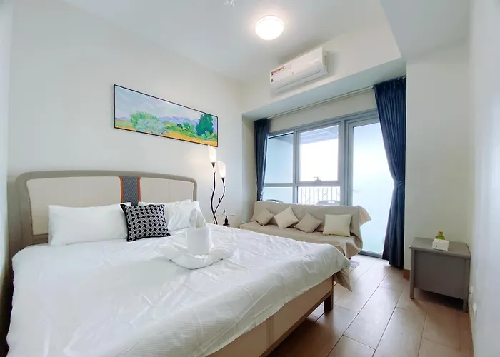 Spacious And Comfortable 3br, 2br, 1br Family With Ocean-view Near Airport, Of Dreams, Solaire, Parqal, Ayala Malls, And Moa, Free Parking شقة فندقية مانيلا
