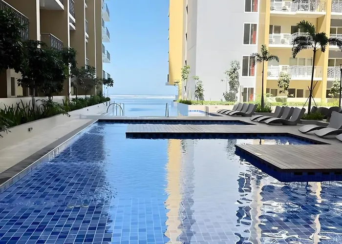 Spacious And Comfortable 3br, 2br, 1br Family With Ocean-view Near Airport, Of Dreams, Solaire, Parqal, Ayala Malls, And Moa, Free Parking شقة فندقية مانيلا